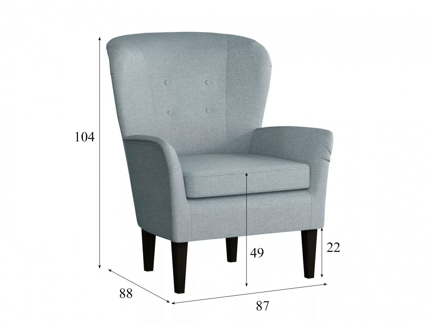 Кресло для отдыха Рио Модель 017 (Sherlock 975) купить в Москве