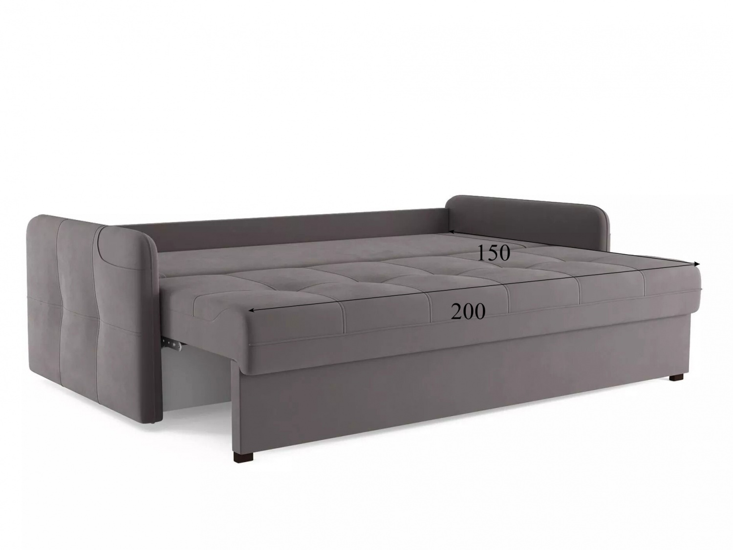 Диван СМАРТ 1 Модель 063 (Velutto 19) купить в Москве