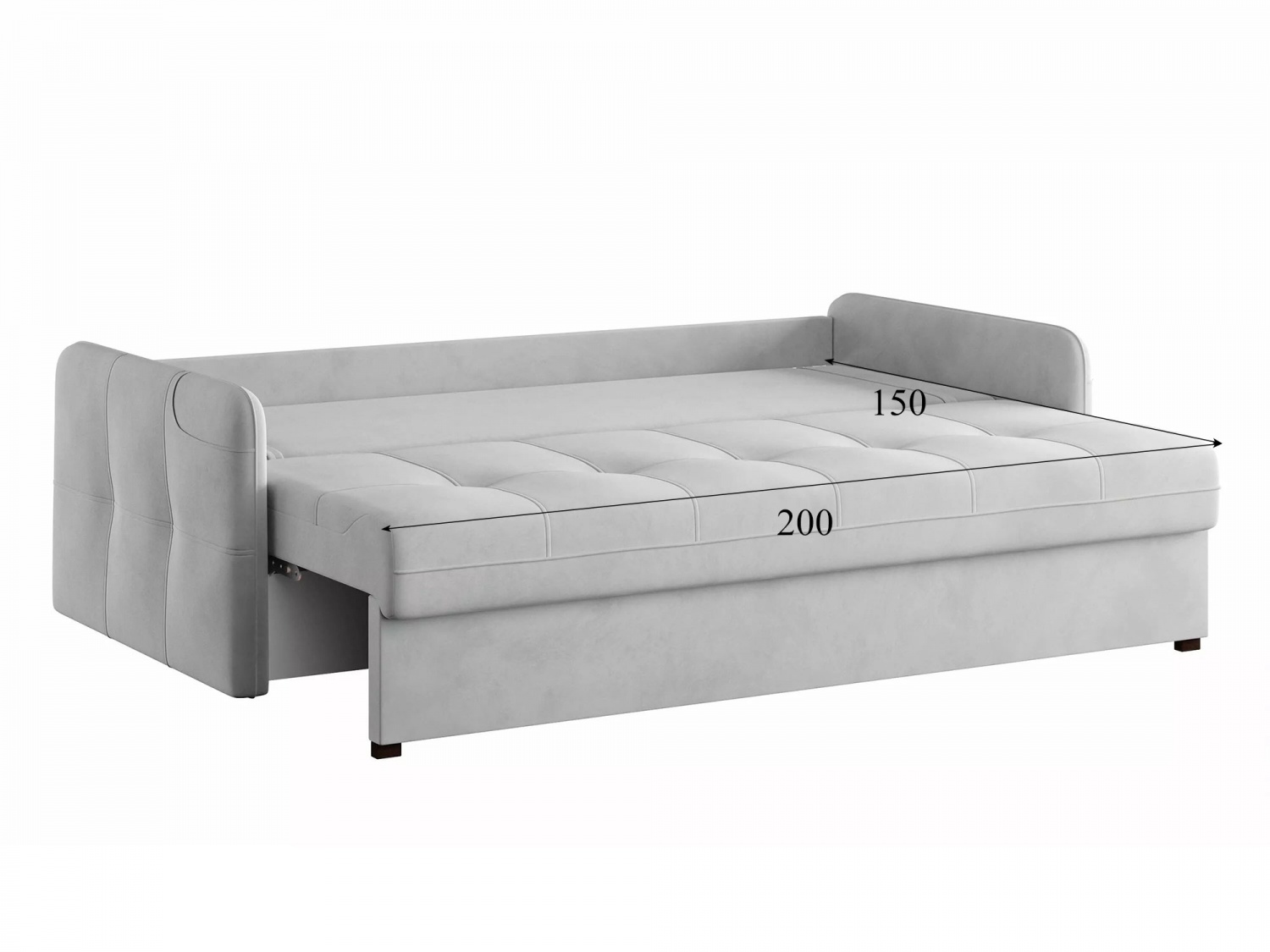 Диван СМАРТ 1 Модель 063 (Ультра смог) купить в Москве