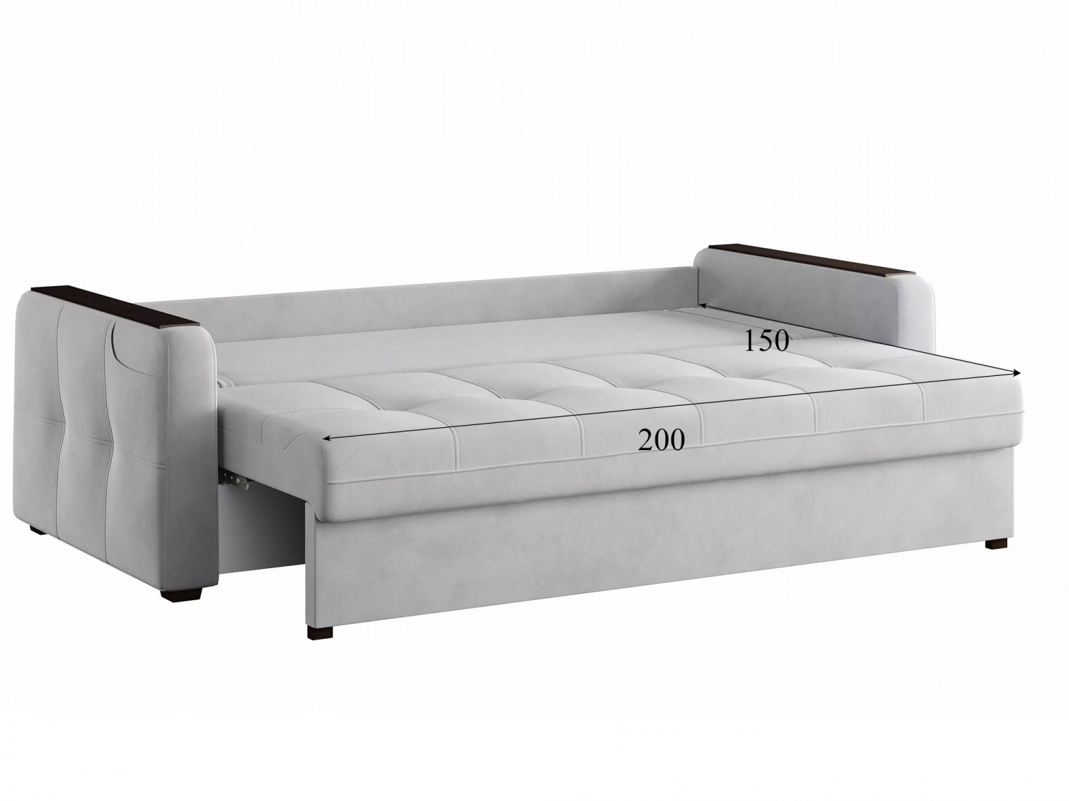 Диван СМАРТ 3 Модель 063 (Ультра Смог) купить в Москве