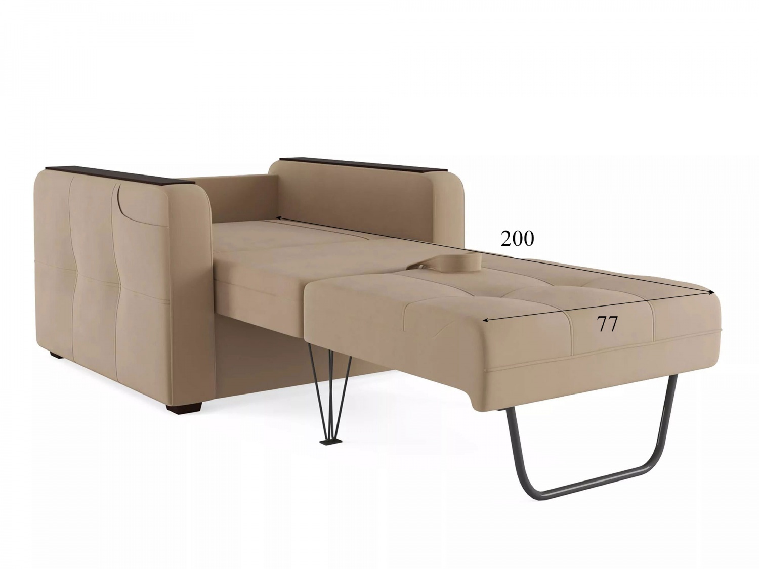 Кресло СМАРТ 3 Модель 063 (Velutto 05) купить в Москве