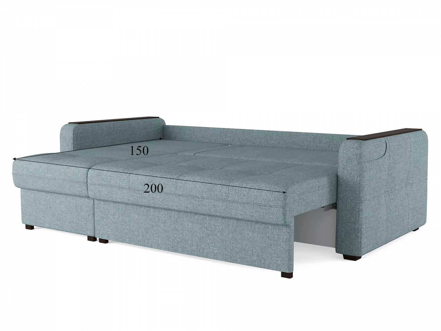 Угловой диван СМАРТ 3 Модель 063 (Sherlock 975), левый купить в Москве