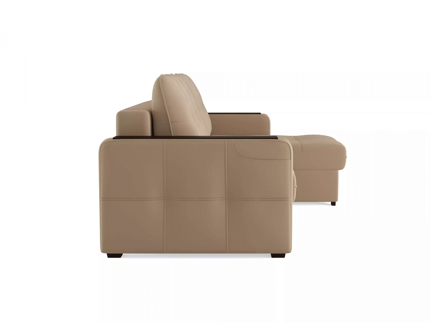 Угловой диван СМАРТ 3 Модель 063 (Velutto 05), правый купить в Москве