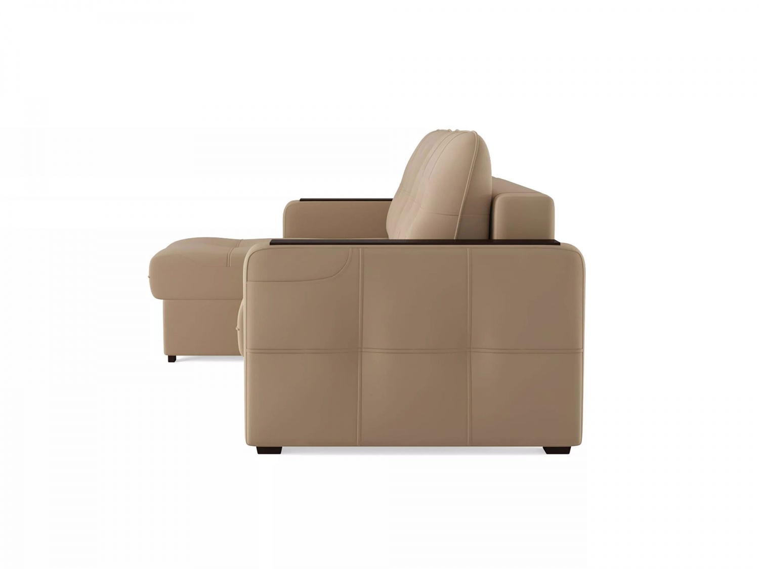 Угловой диван СМАРТ 3 Модель 063 (Velutto 05), левый купить в Москве