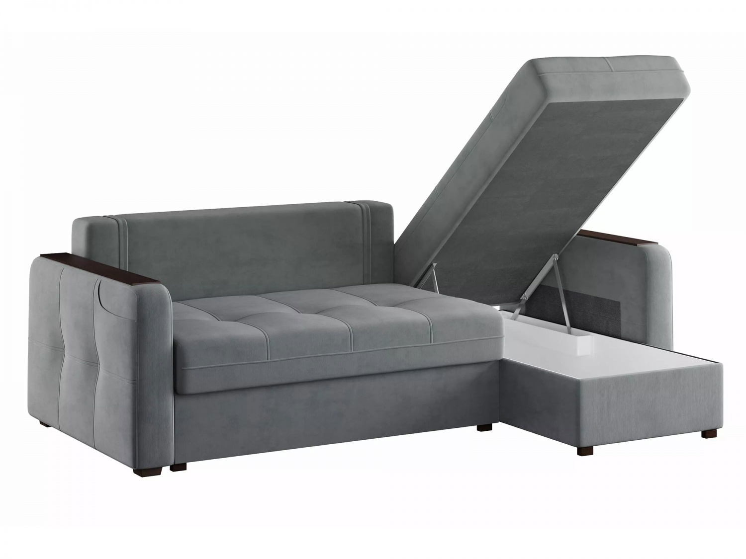 Угловой диван СМАРТ 3 Модель 063 (Вивальди 8), правый купить в Москве