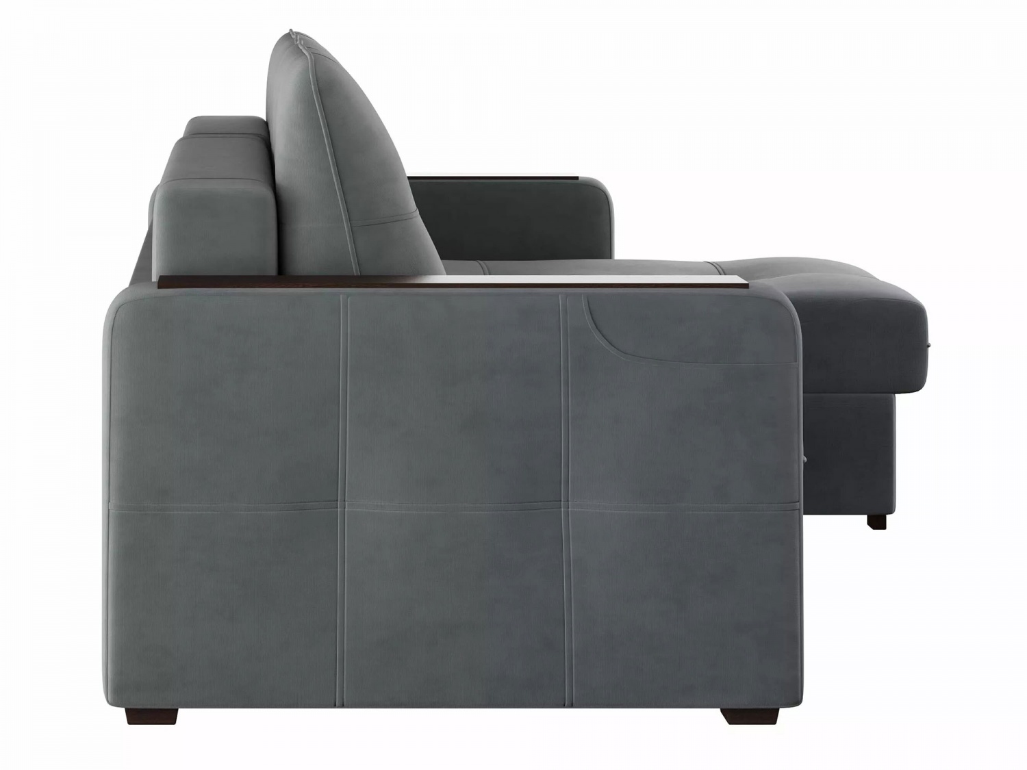 Угловой диван СМАРТ 3 Модель 063 (Вивальди 8), правый купить в Москве