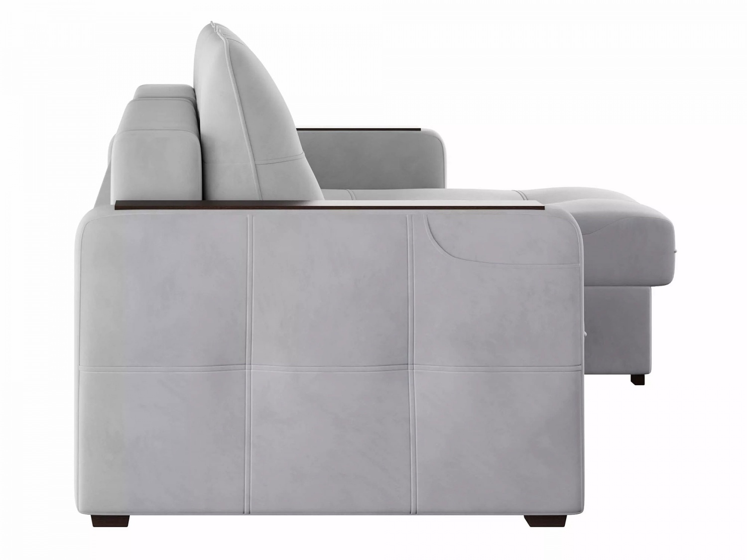 Угловой диван СМАРТ 3 Модель 063 (Ультра смог), правый купить в Москве