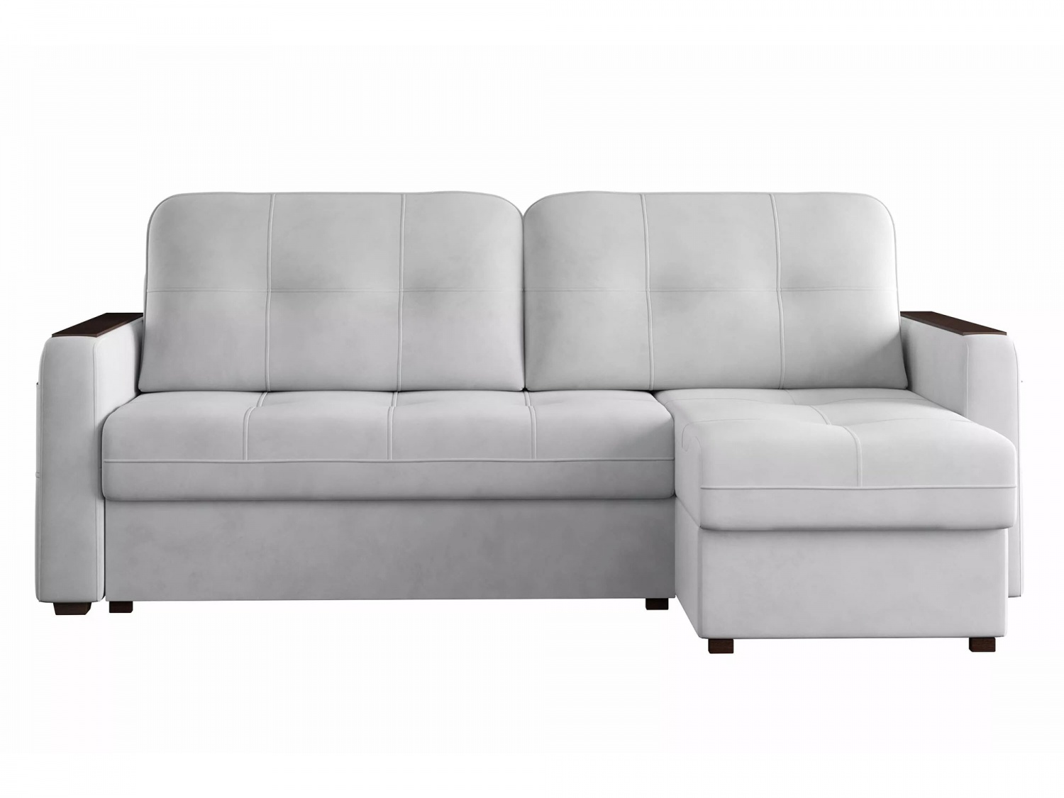 Угловой диван СМАРТ 3 Модель 063 (Ультра смог), правый купить в Москве