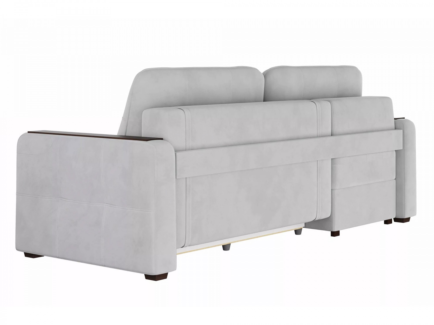 Угловой диван СМАРТ 3 Модель 063 (Ультра смог), левый купить в Москве