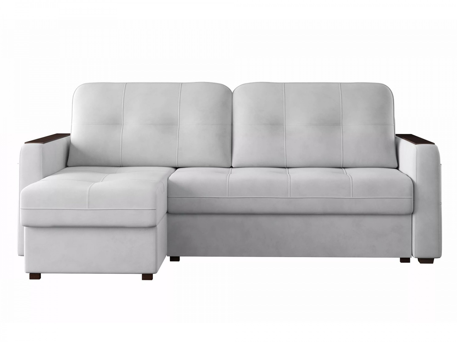 Угловой диван СМАРТ 3 Модель 063 (Ультра смог), левый купить в Москве