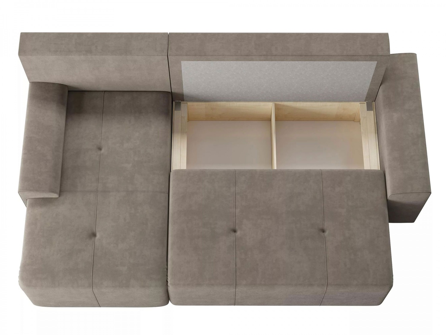 Угловой диван Альмисса Модель 001 (Вивальди 5), левый купить в Москве