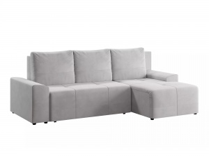 Угловой диван Альмисса Модель 001 (Ультра Смог), правый