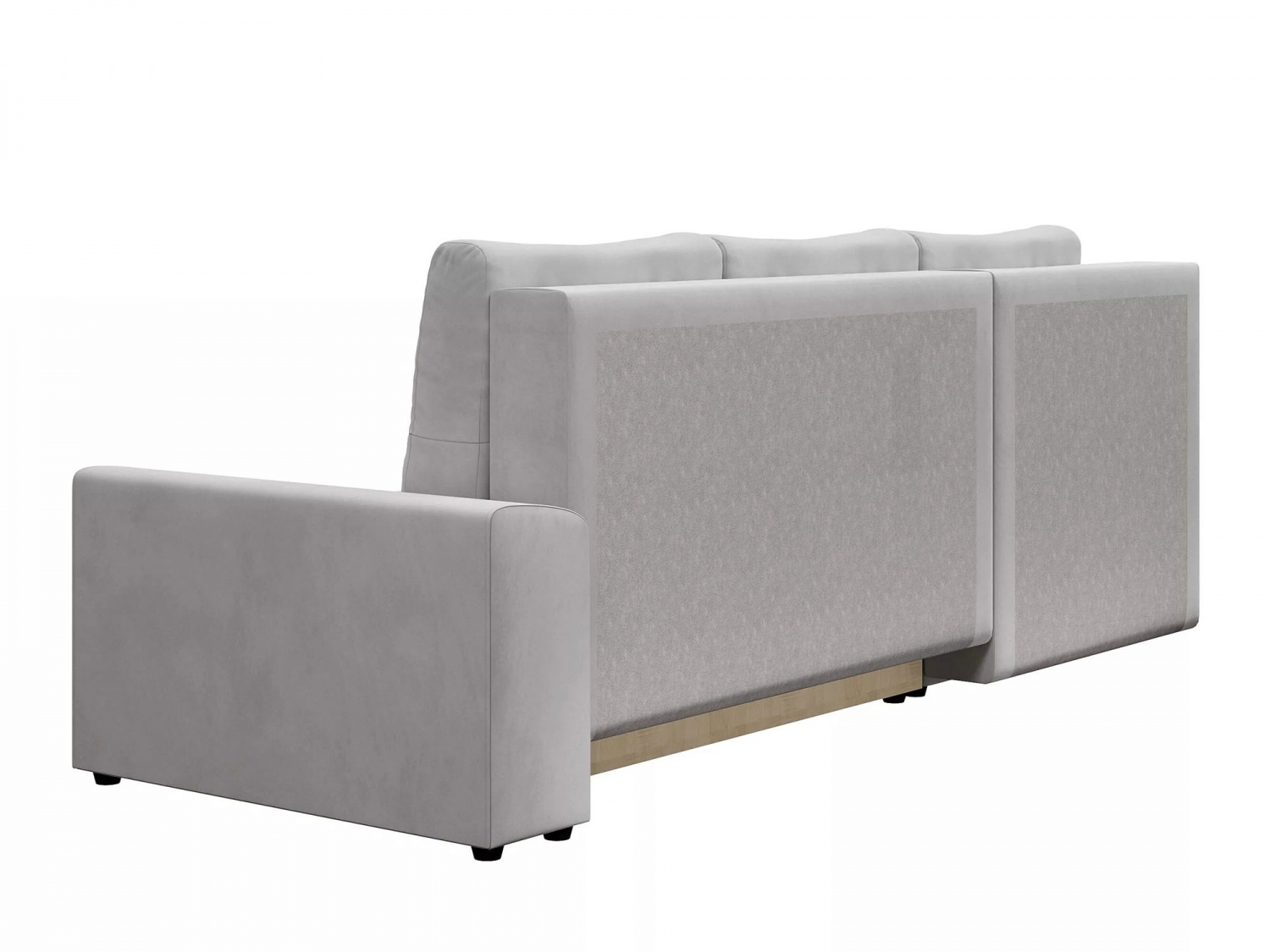 Угловой диван Альмисса Модель 001 (Ультра Смог), левый купить в Москве