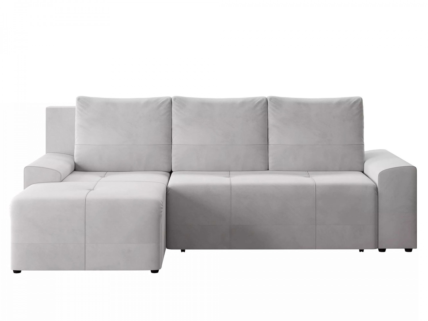 Угловой диван Альмисса Модель 001 (Ультра Смог), левый купить в Москве