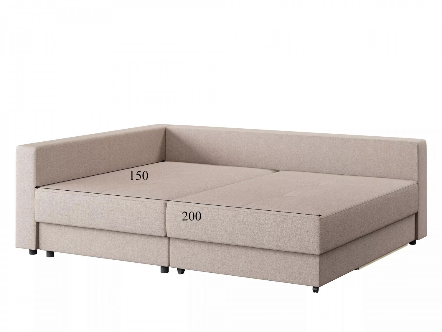 Угловой диван Бостон Модель 037 (Sherlock 932), левый купить в Москве