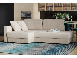 Угловой диван Бостон Модель 037 (Вивальди 4), левый