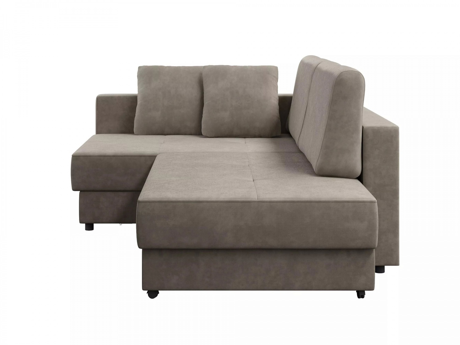 Угловой диван Бостон Модель 037 (Вивальди 5), левый купить в Москве