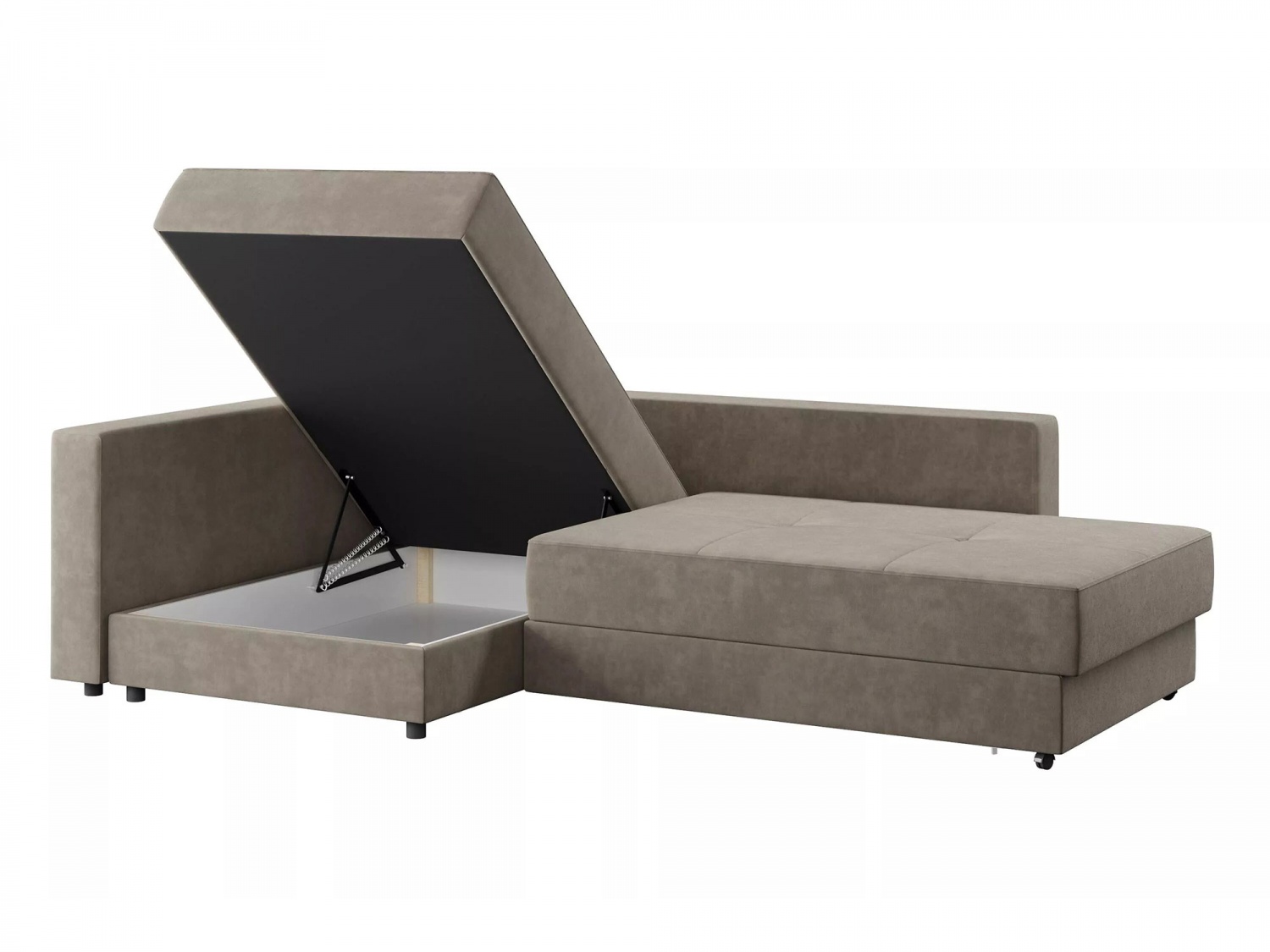 Угловой диван Бостон Модель 037 (Вивальди 5), левый купить в Москве