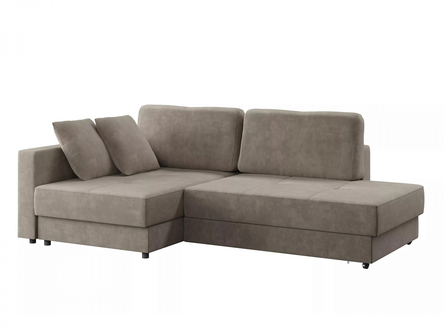 Угловой диван Бостон Модель 037 (Вивальди 5), левый купить в Москве