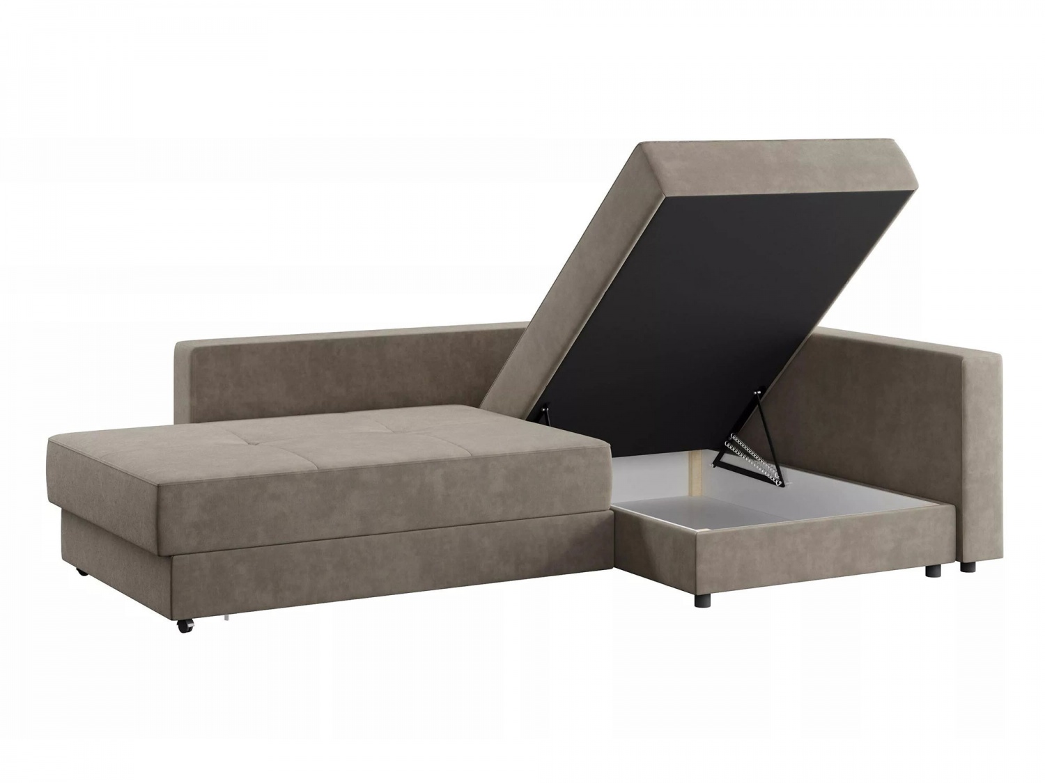 Угловой диван Бостон Модель 037 (Вивальди 5), правый купить в Москве