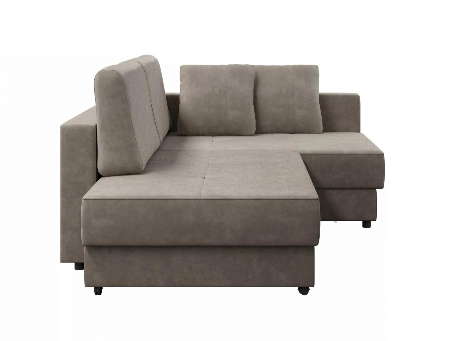 Угловой диван Бостон Модель 037 (Вивальди 5), правый купить в Москве