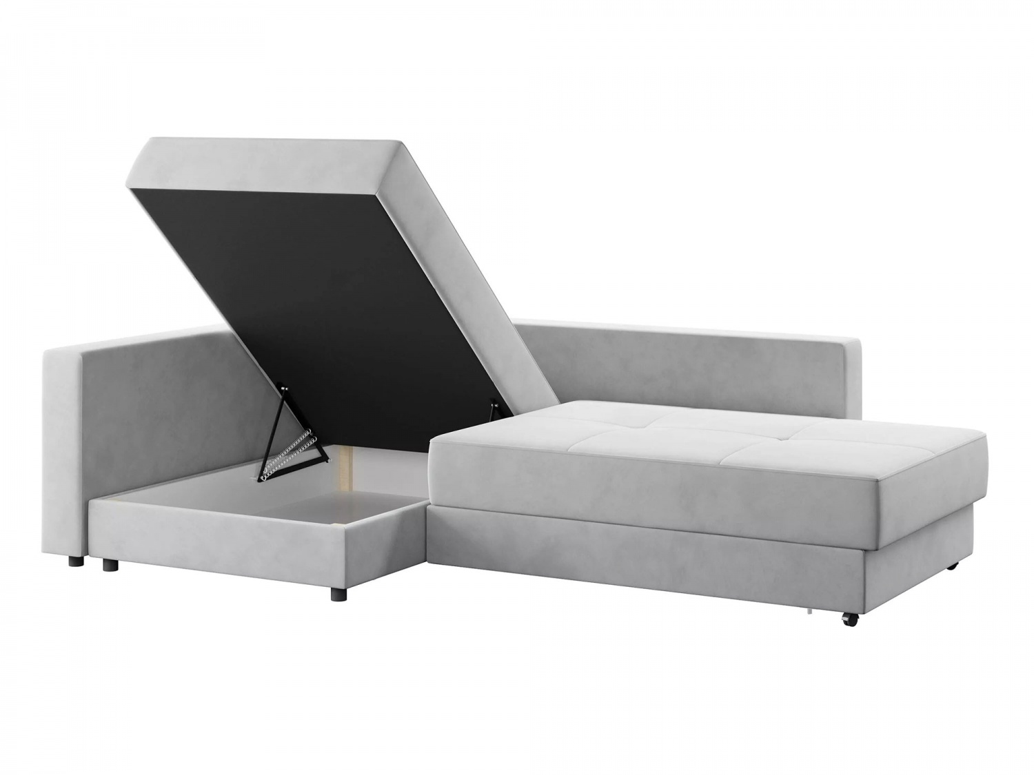 Угловой диван Бостон Модель 037 (Ультра смог), левый купить в Москве