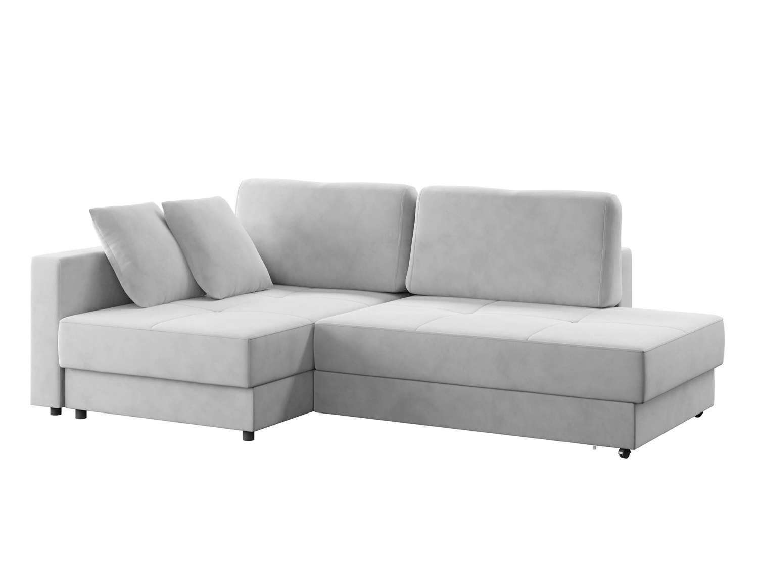 Угловой диван Бостон Модель 037 (Ультра смог), левый купить в Москве