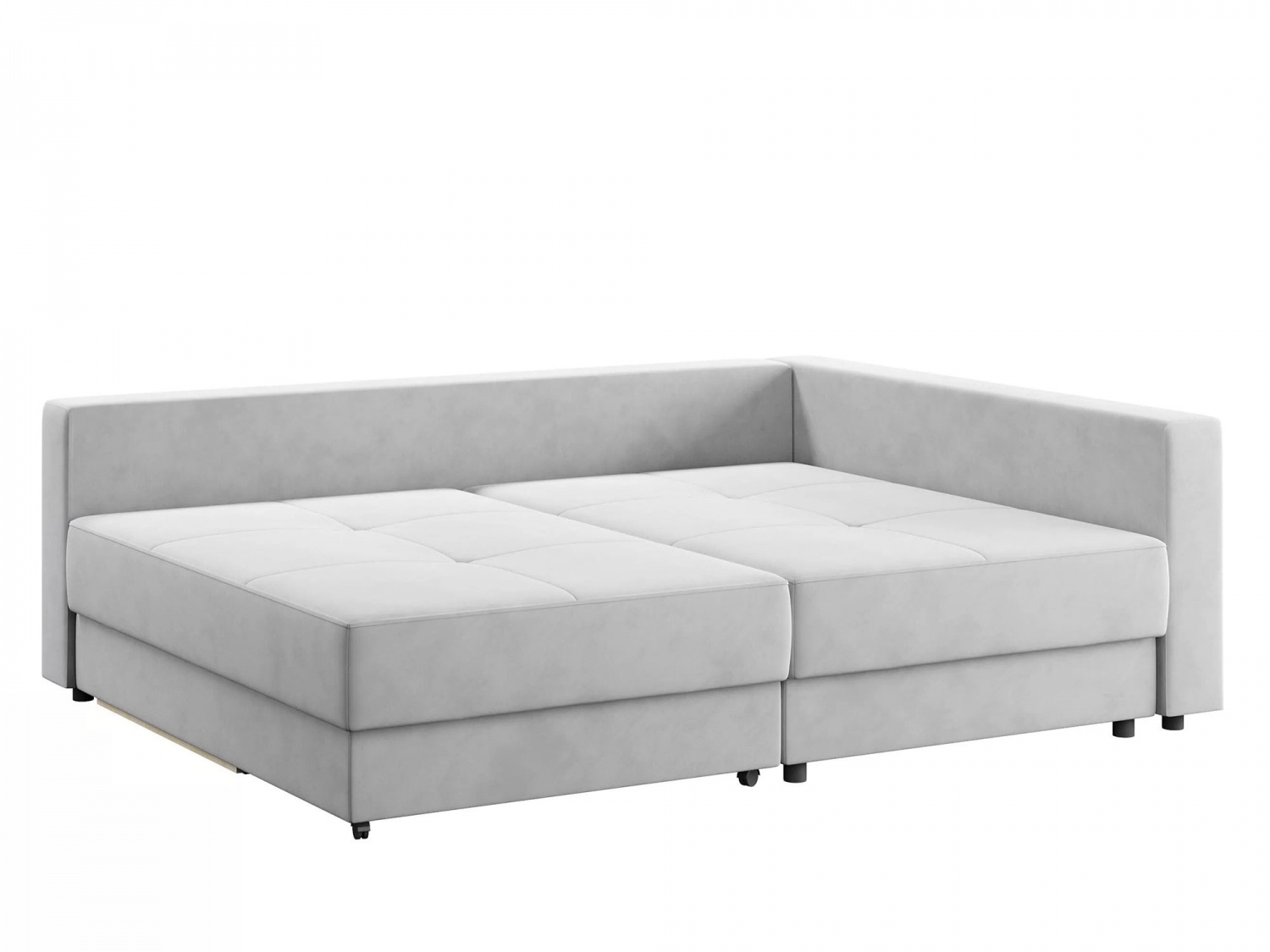 Угловой диван Бостон Модель 037 (Ультра смог), правый купить в Москве