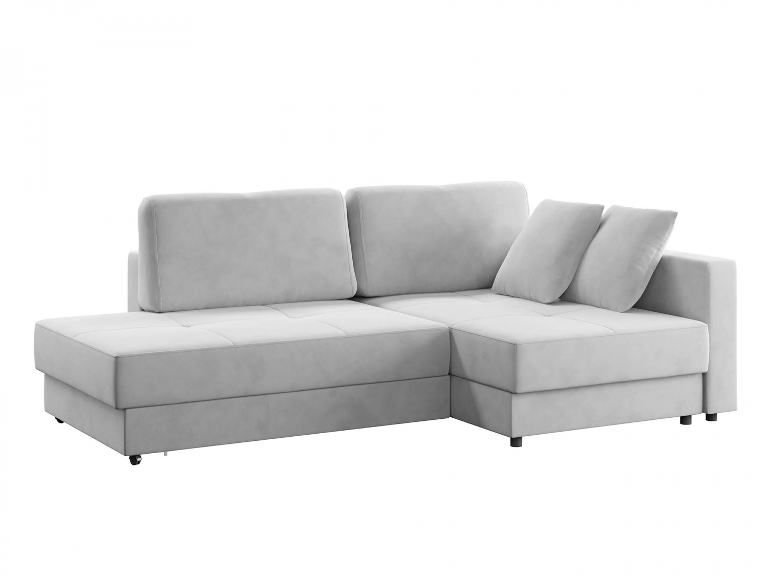 Угловой диван Бостон Модель 037 (Ультра смог), правый купить в Москве