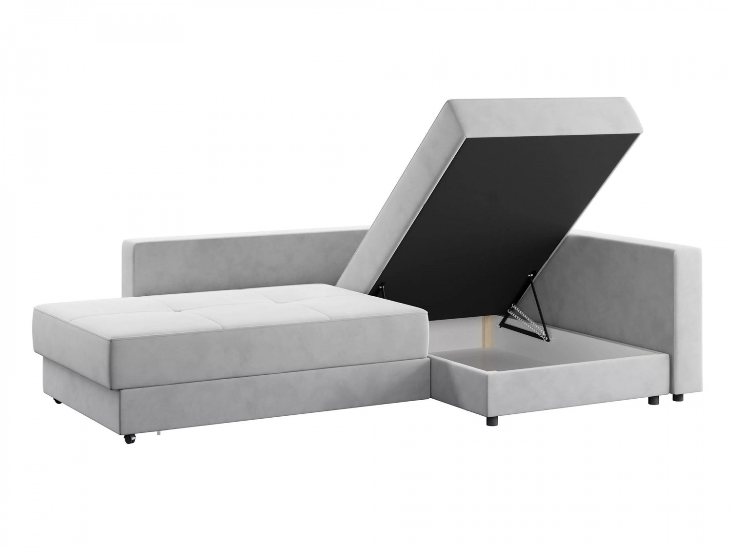 Угловой диван Бостон Модель 037 (Ультра смог), правый купить в Москве