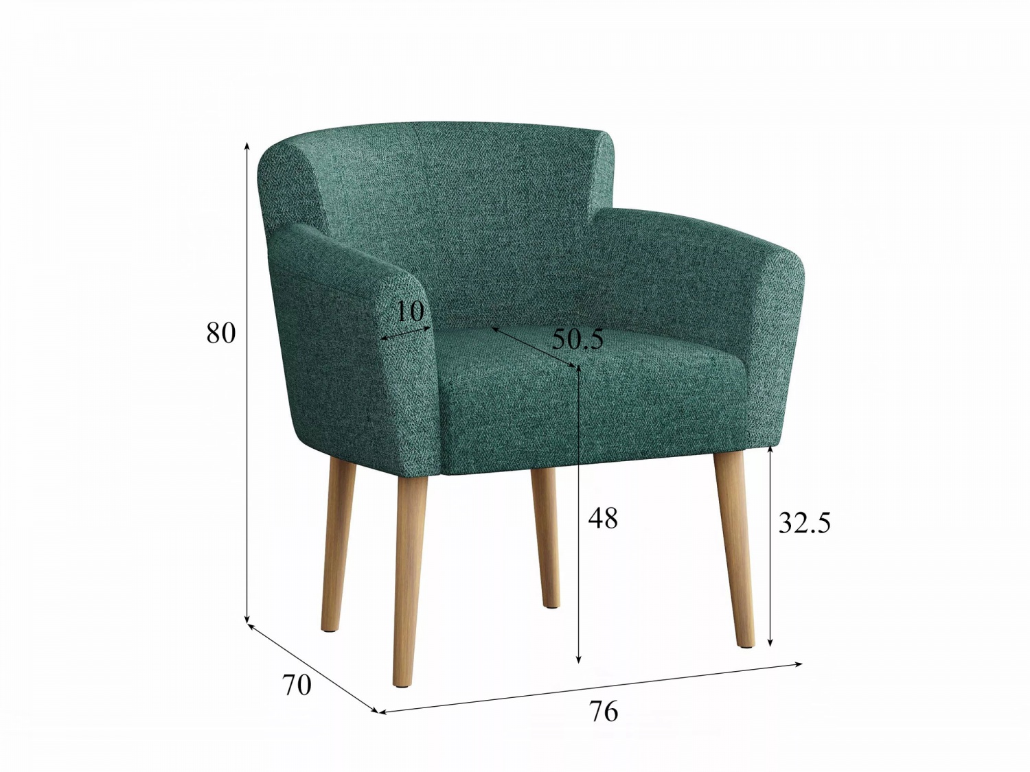 Кресло для отдыха Вирджиния Модель 015 (Sherlock 673) купить в Москве