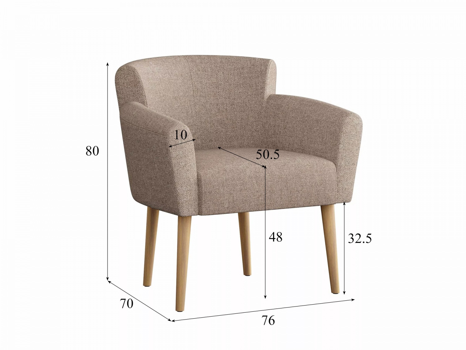 Кресло для отдыха Вирджиния Модель 015 (Sherlock 932) купить в Москве