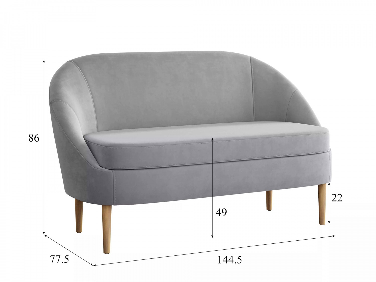 Диван Комо Модель 005 (Вивальди 7) купить в Москве