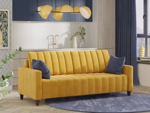 Диван Марк Модель 054 (Ультра Мустард)