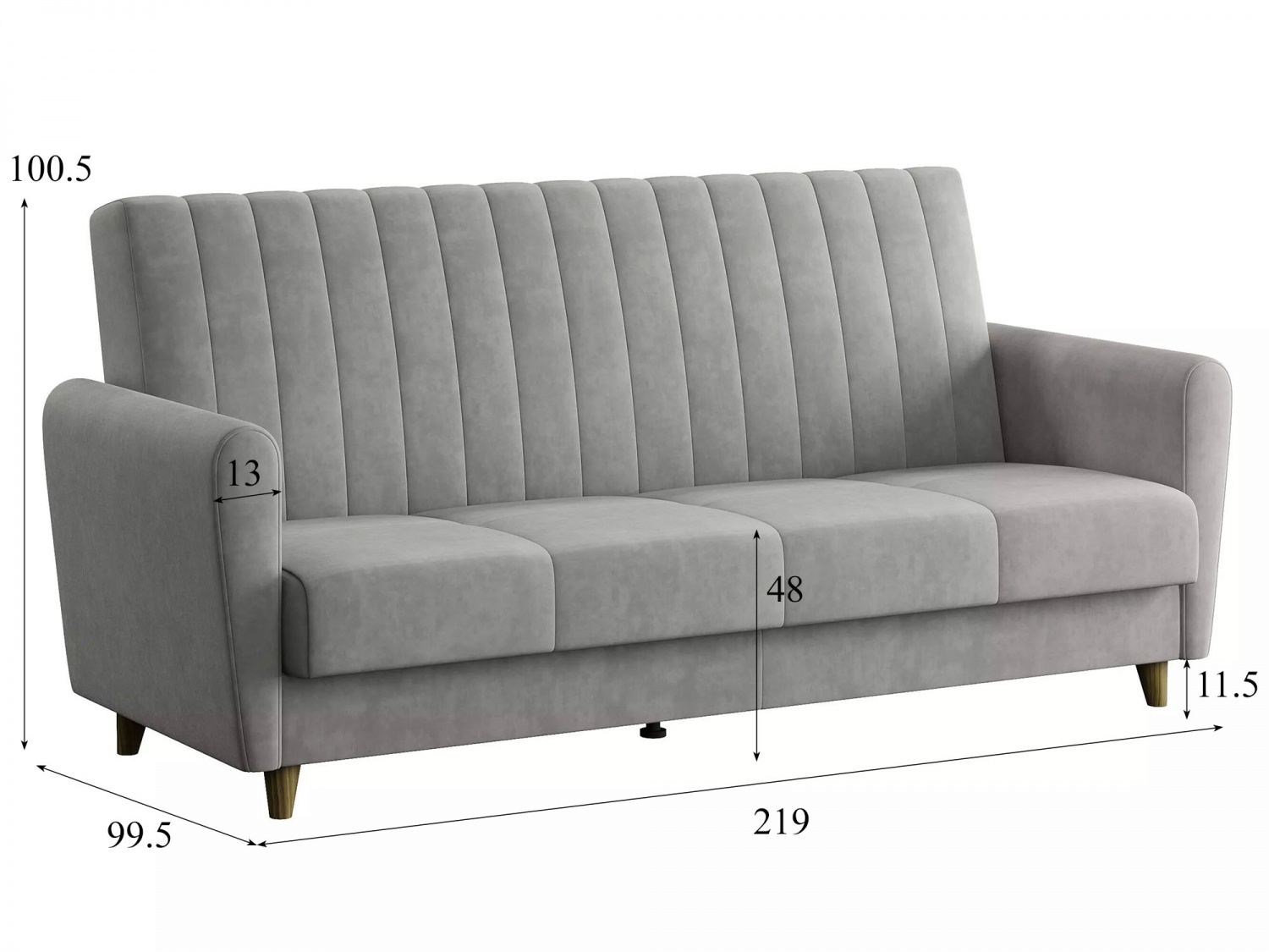 Диван Монако Модель 002 (Вивальди 7) купить в Москве