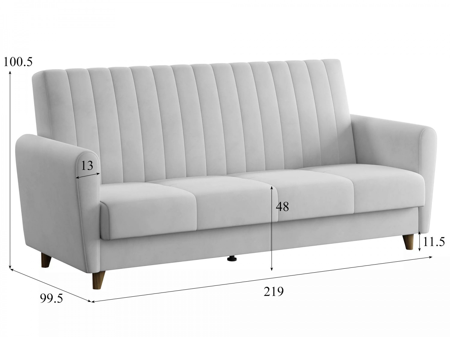 Диван Монако Модель 002 (Ультра дав) купить в Москве