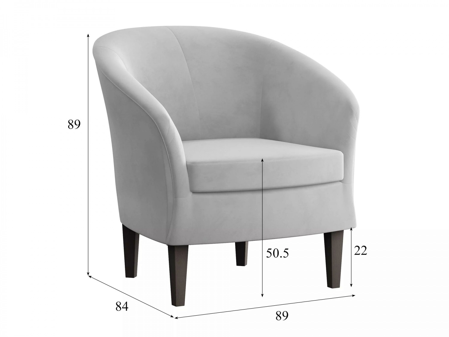 Кресло для отдыха Оскар Модель 016 (Ультра смог) купить в Москве