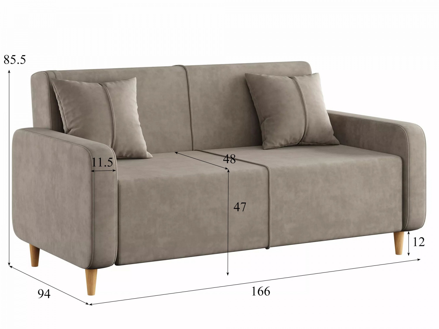 Диван Остер Модель 070 (Вивальди 5) купить в Москве