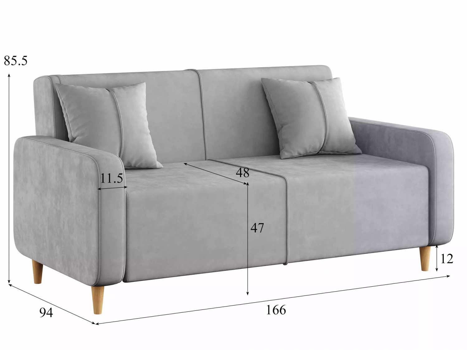 Диван Остер Модель 070 (Вивальди 7) купить в Москве