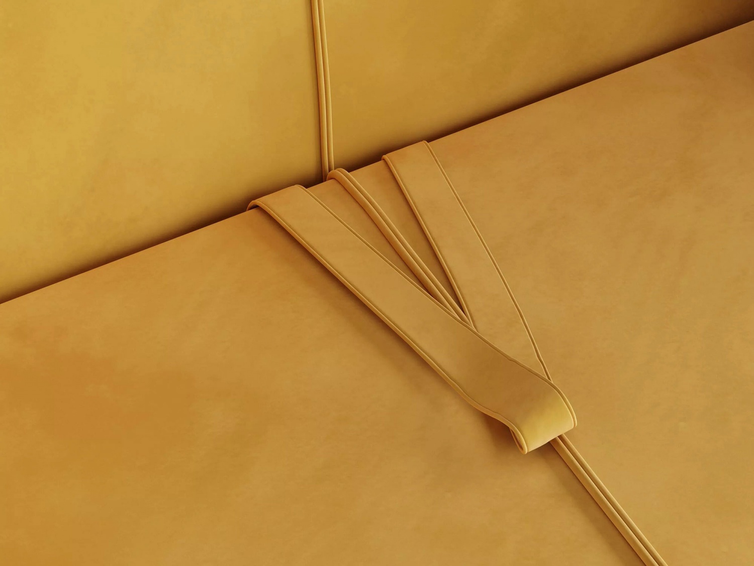 Диван Остер Модель 070 (Ультра мустард) купить в Москве