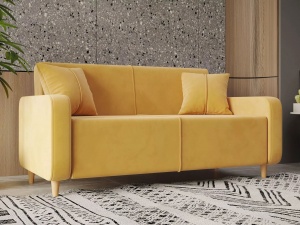 Диван Остер Модель 070 (Ультра мустард)