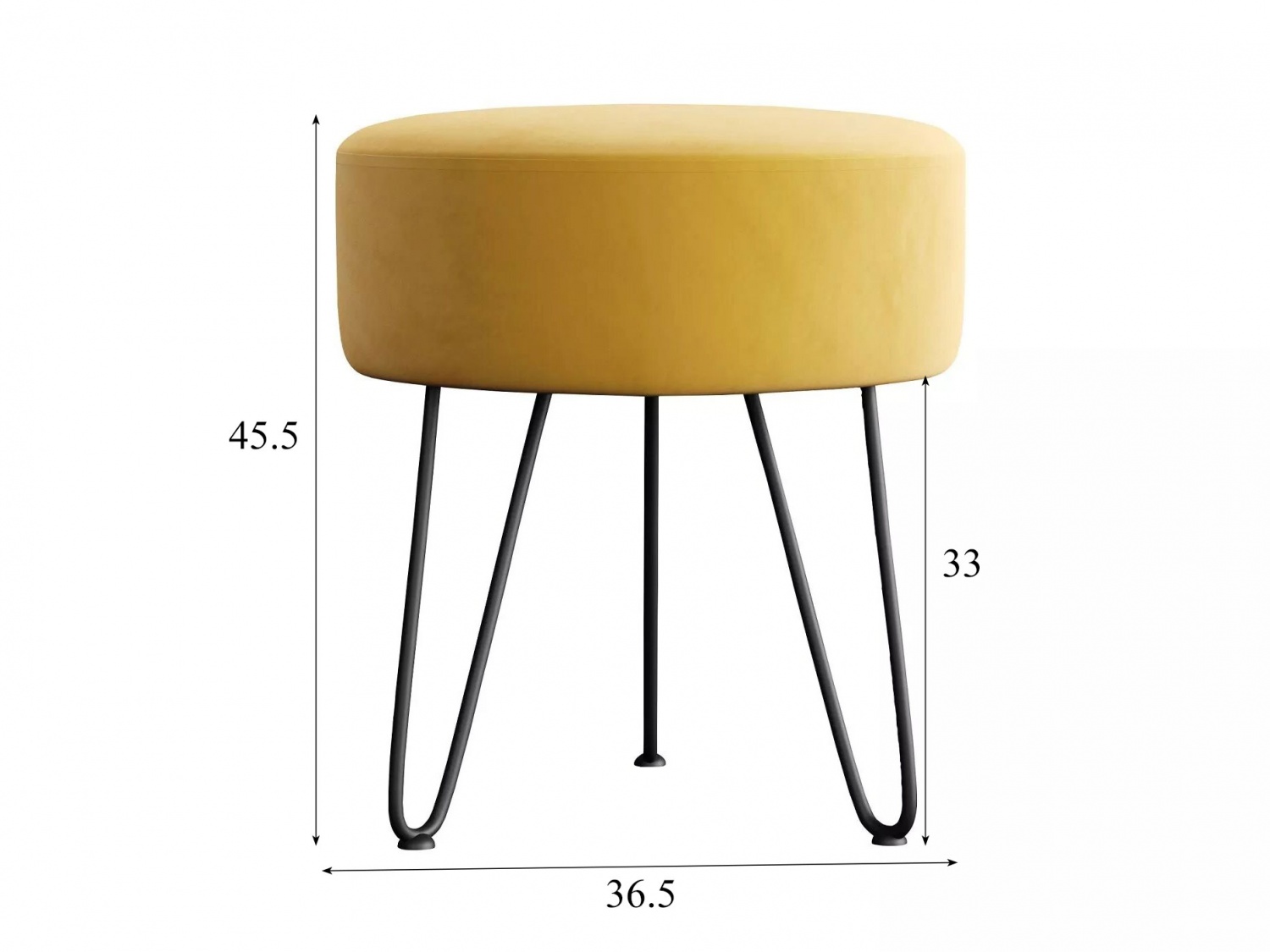 Пуф Берг Модель 050 (Ультра Мустард) купить в Москве