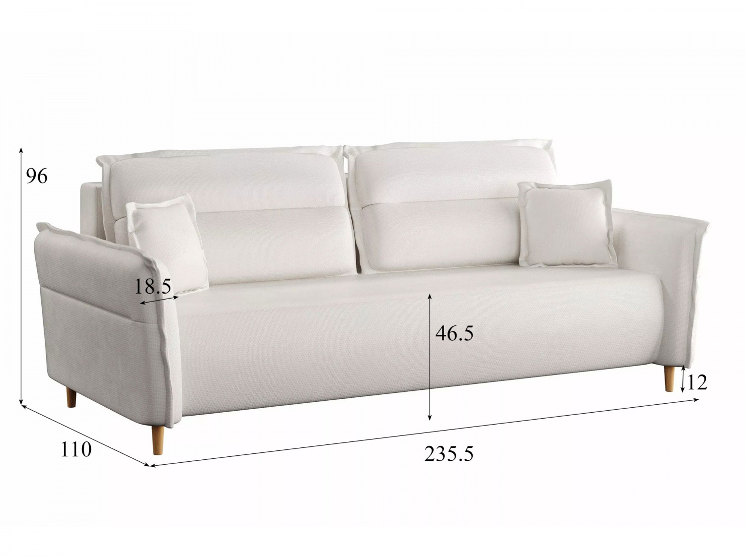 Диван Пуэр Модель 065 (Муза 01) купить в Москве