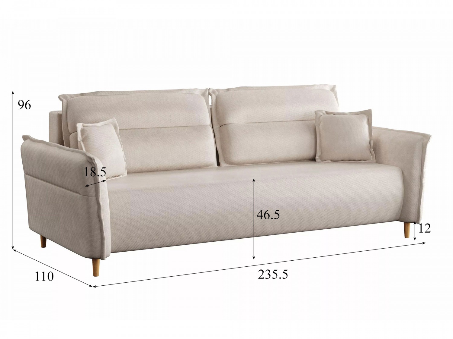 Диван Пуэр Модель 065 (Муза 04) купить в Москве