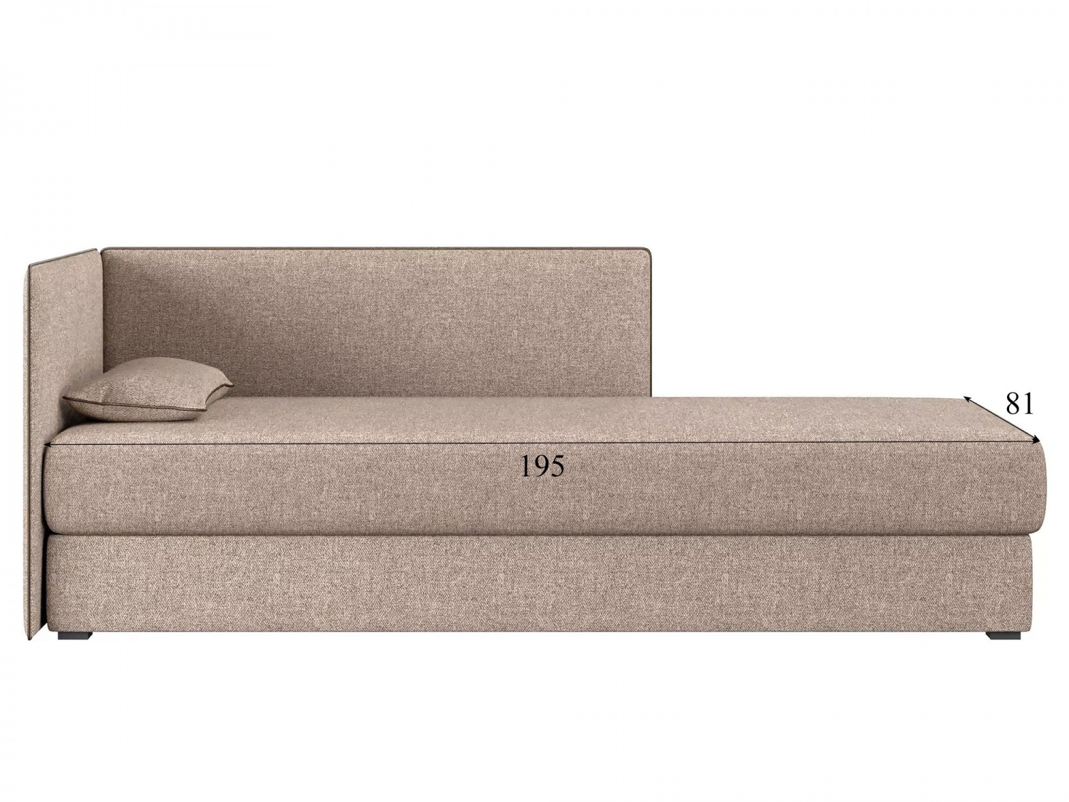 Тахта MIA Левая Модель 064 (Sherlock 932 + Madrit 925) купить в Москве