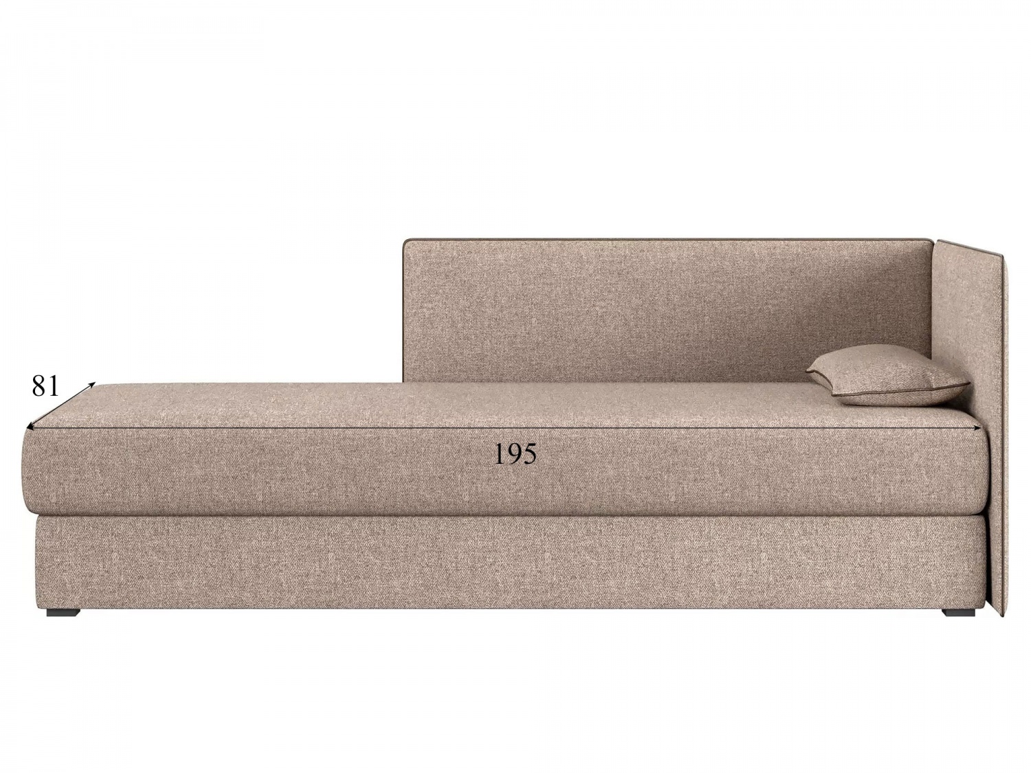 Тахта MIA Правая Модель 064 (Sherlock 932 + Madrit 925) купить в Москве