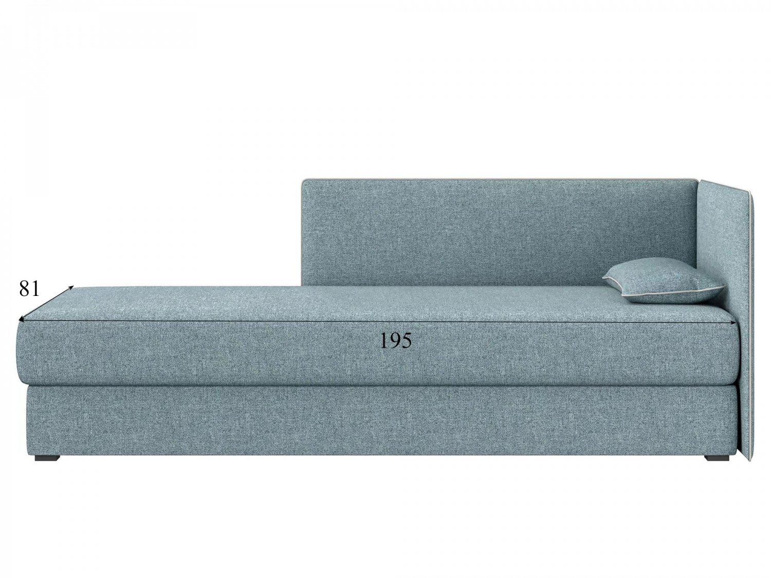 Тахта MIA Правая Модель 064 (Sherlock 975+Madrit 982) купить в Москве