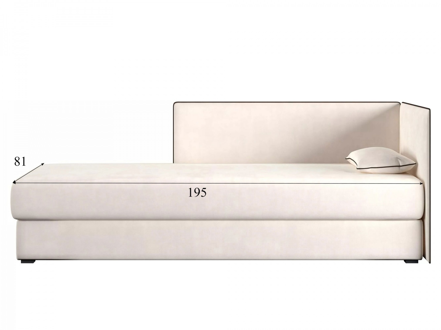 Тахта MIA Правая Модель 064 (Вивальди 2+Madrit 925) купить в Москве