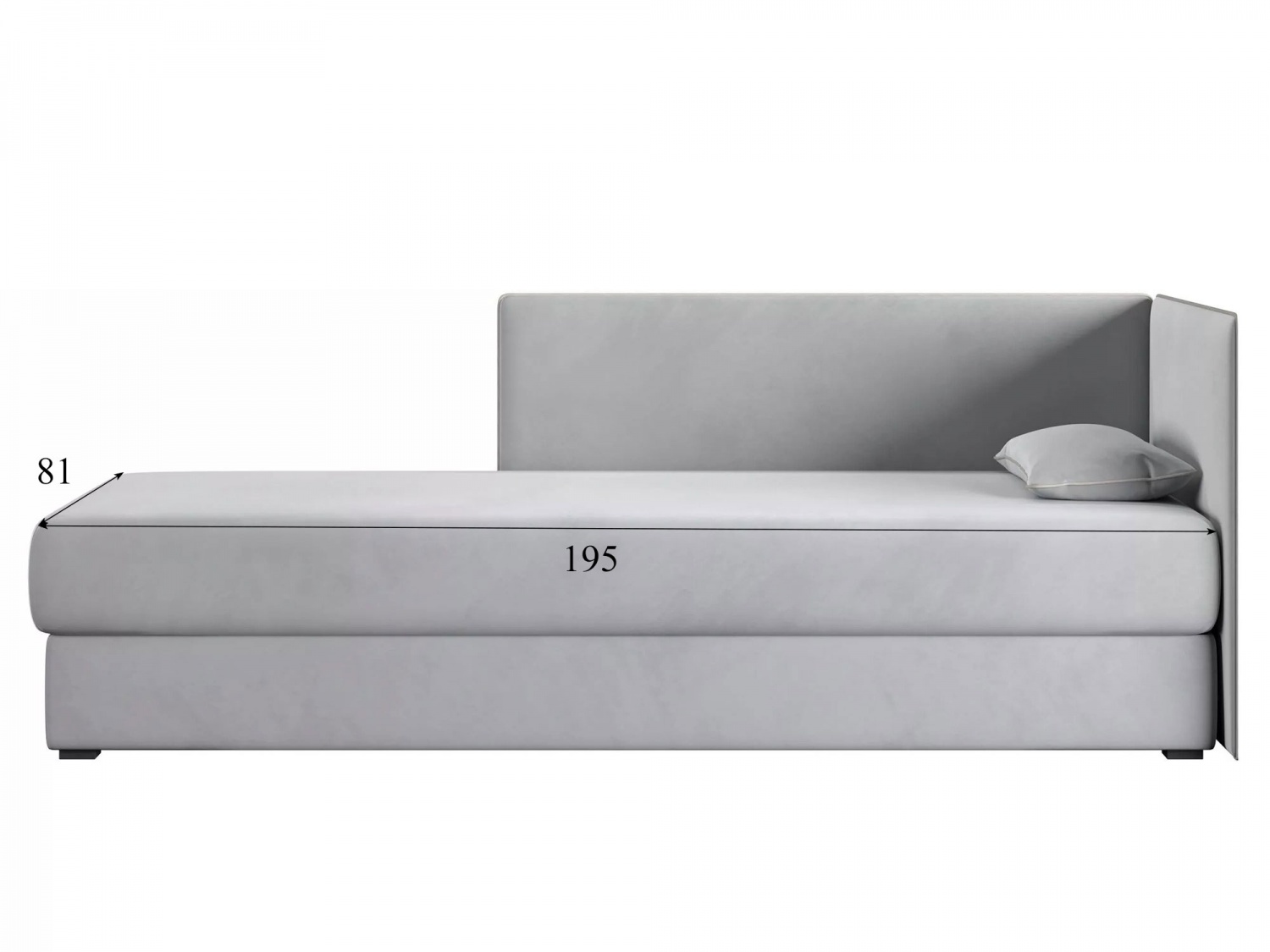 Тахта MIA Правая Модель 064 (Ультра смог+Madrit 982) купить в Москве