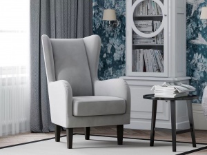 Кресло для отдыха Шеффилд Модель 020 (Ультра смок)